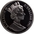 Гибралтар 1 крона 1992 год - XXV Летние Олимпийские игры, Барселона 1992. Прыжки в длину