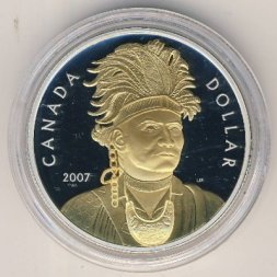 Канада 1 доллар 2007 год