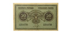 Финляндия 50 пенни 1918 год - VF
