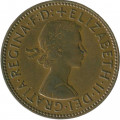 Великобритания 1/2 пенни 1965 год