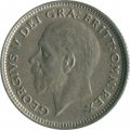 Великобритания 6 пенсов 1928 год