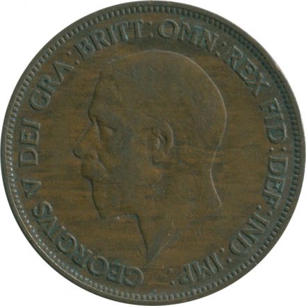 Великобритания 1 пенни 1932 год
