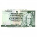 Шотландия 1 фунт 2001 год - Эдинбургский замок UNC