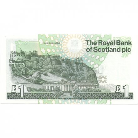 Шотландия 1 фунт 2001 год - Эдинбургский замок UNC