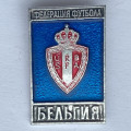 Значок. Федерация Футбола. Бельгия