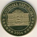 Словакия 5 евро 2004 год