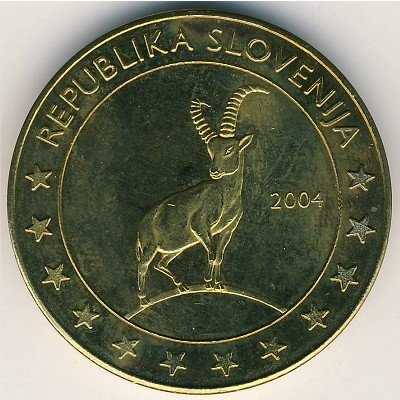 Словения 5 евро 2004 год