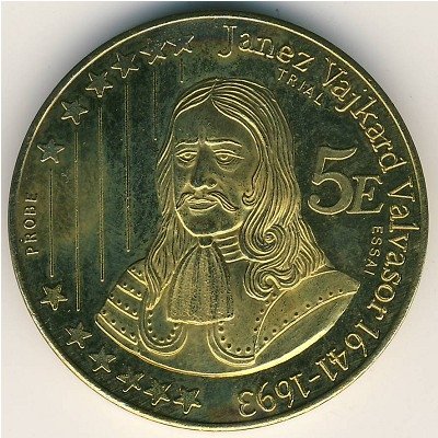Словения 5 евро 2004 год