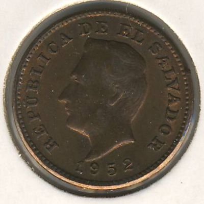 Сальвадор 1 сентаво 1952 год