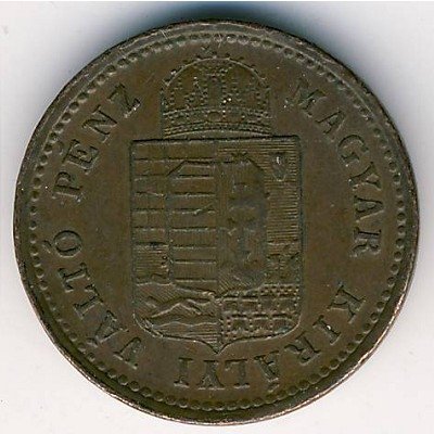 Венгрия 1 крейцер 1885 год