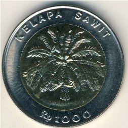 Индонезия 1000 рупий 1993 год