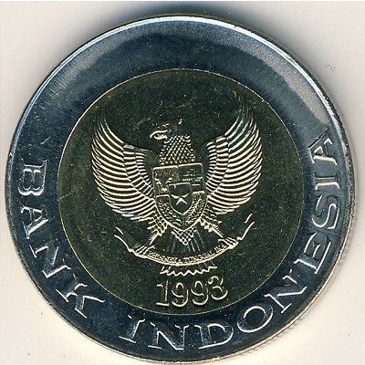 Индонезия 1000 рупий 1993 год