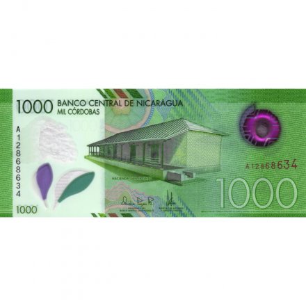 Никарагуа 1000 кордоба 2017 год - Сан-Хасинто, Типитап - UNC