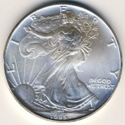 США 1 доллар 1995 год
