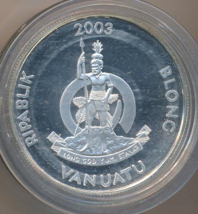 Вануату 50 вату 2003 год - Олимпиада в Афинах