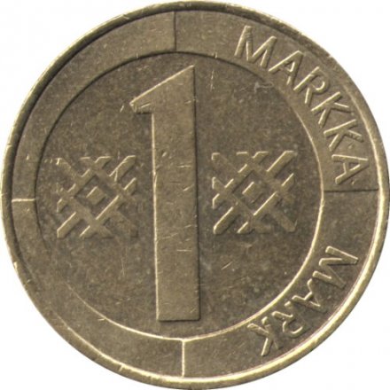 Финляндия 1 марка 1994 год