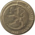 Финляндия 1 марка 1994 год