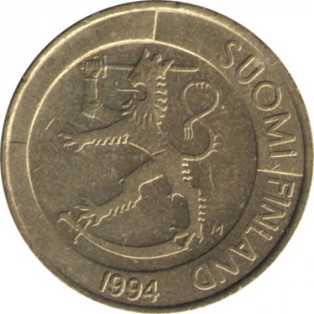 Финляндия 1 марка 1994 год
