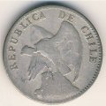 Чили 20 сентаво 1919 год