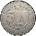 Ливан 500 ливров 2006 год 