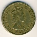 Ямайка 1/2 пенни 1962 год
