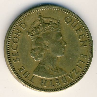 Ямайка 1/2 пенни 1962 год