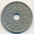 Дания 25 эре 1934 год - Король Кристиан X