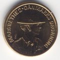Дания 20 крон 1990 год - 50 лет со дня рождения Королевы Маргрете II