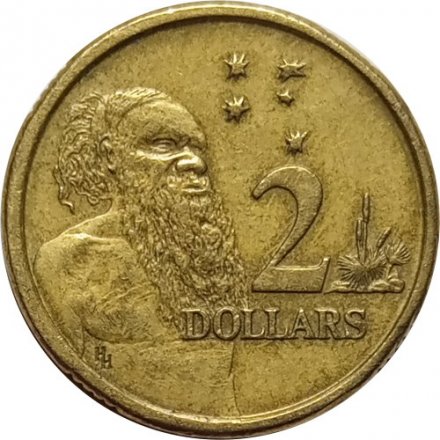 Австралия 2 доллара 1989 год