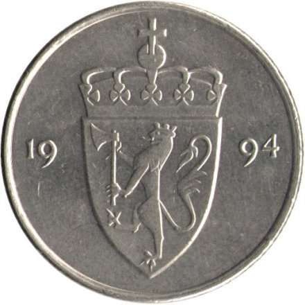 Норвегия 50 эре 1994 год