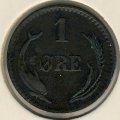 Дания 1 эре 1880 год