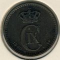 Дания 1 эре 1880 год