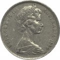Австралия 5 центов 1980 год - Ехидна