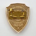Знак Министерство финансов Ведомственная охрана, 65х84 мм