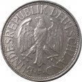 ФРГ 1 марка 1976 год (F)