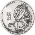 Португалия 5 евро 2022 год - Лоринханозавр