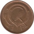 Ирландия 1/2 пенни 1980 год