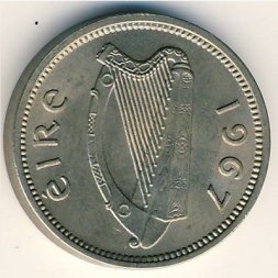 Ирландия 3 пенса 1967 год