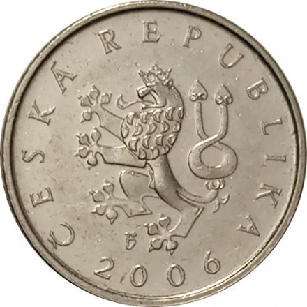 Чехия 1 крона 2006 год - Герб