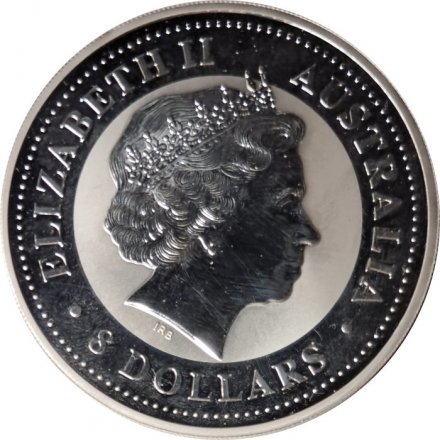 Австралия 8 долларов 2004 год - Год обезьяны