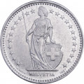 Швейцария 1/2 франка 1992 год