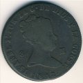 Испания 8 мараведи 1842 год