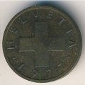 Швейцария 1 раппен 1977 год