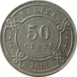 Белиз 50 центов 2010 год
