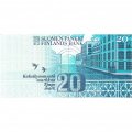 Финляндия 20 марок 1993 (1997) год -Финский писатель Вяйнё Линна - Litt.А - UNC