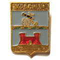 Значок Красный. Смоленская область. Герб. Серия &quot;Квадраты&quot;