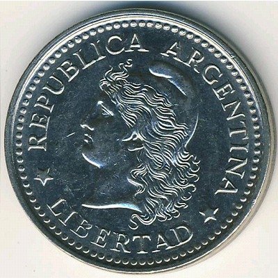 Аргентина 50 сентаво 1960 год