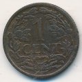 Нидерланды 1 цент 1914 год