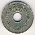 Фиджи 1 пенни 1957 год