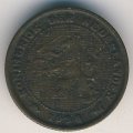 Нидерланды 1/2 цента 1936 год